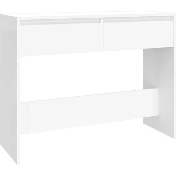 Table console - VIDAXL - Blanc - Contemporain - 100x35x765 cm