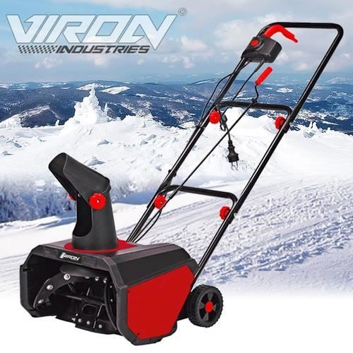 Fraise à neige déneigeuse électrique 1600W Viron Motors