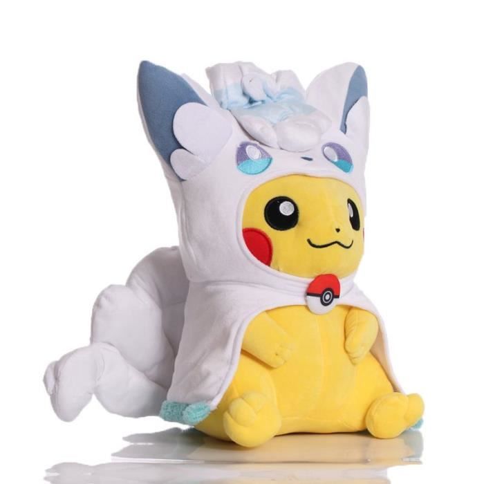 35cm Pok mon Pikachu Unisexe Peluche Jaune Peluche Cache Cache
