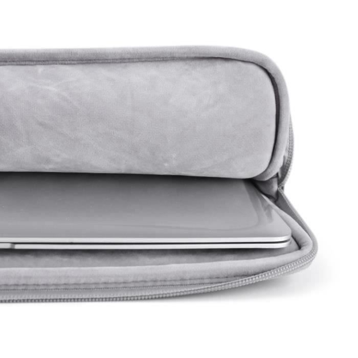 Housse pour Ordinateur 12.5''-14'' à Mémoire de Forme, Pochette MacBook Air  13'', Grise et Rose, MOBILIS - Cdiscount Informatique