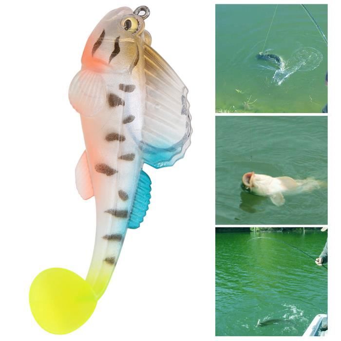 4 Leurres De Pêche En Mer Lumineux - Gabarits Calmars Et Poulpes 3,7g - 6cm - Neuf