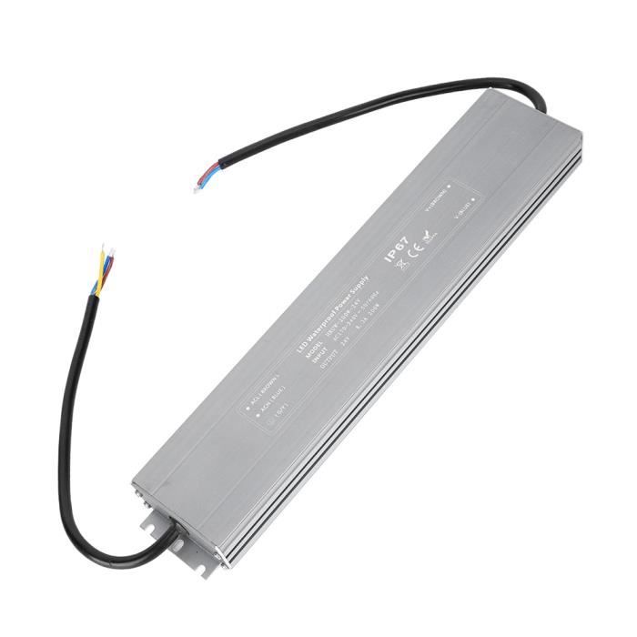 Gettimore Transformador LED 24V AC/AC Fuente De Alimentación IP67 Impermeable Iluminación Exterior 15-80W Salida (20W