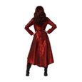 Déguisement Femme Super Héroine Wanda - ATOSA - Costume de Sorcière Rouge - Tissu Léger Satiné-1