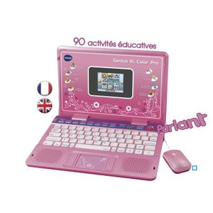 ORDINATEUR ENFANT VTECH Genius XL Color Pro Bilingue Rose ORDINATEUR ENFANT VTECH Genius XL Color Pro Bilingue Rose