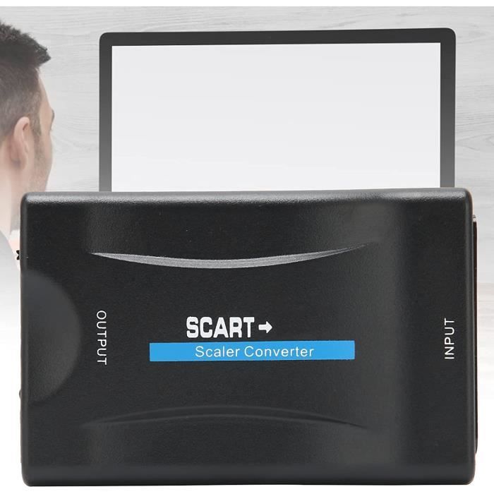 Câble Adaptateur HDMI Vers Péritel (SCART) - Pour Connecter Sources HD Sur Vieux Téléviseurs
