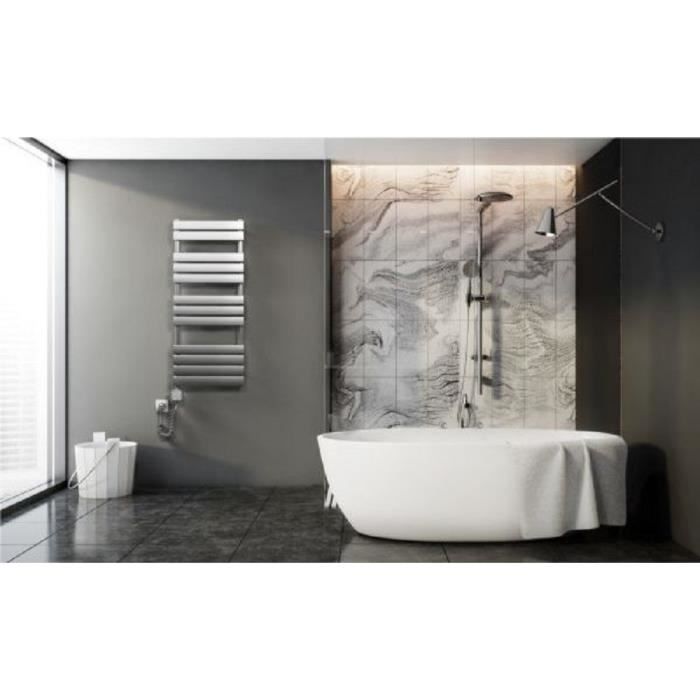 Sèche-serviettes électrique – Chromé – Choix de tailles et élément  chauffant – Arno