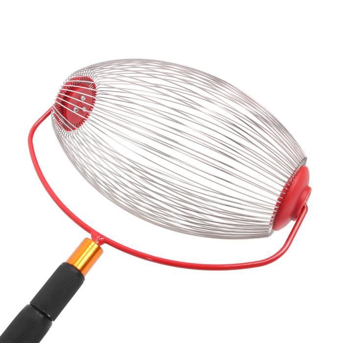 Collecteur De Noix Télescopique 65-130 Cm - Ramasse Glands, Châtaignes, Balles De Golf - Capacité 3,8L