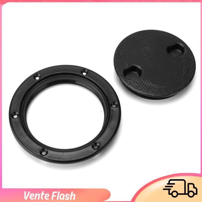 Couvercle De Trappe Rond Abaodam – 14,3 Cm, ABS Antidérapant, Démontable – Pour Yacht, Camping-car, Inspection Et Entretien