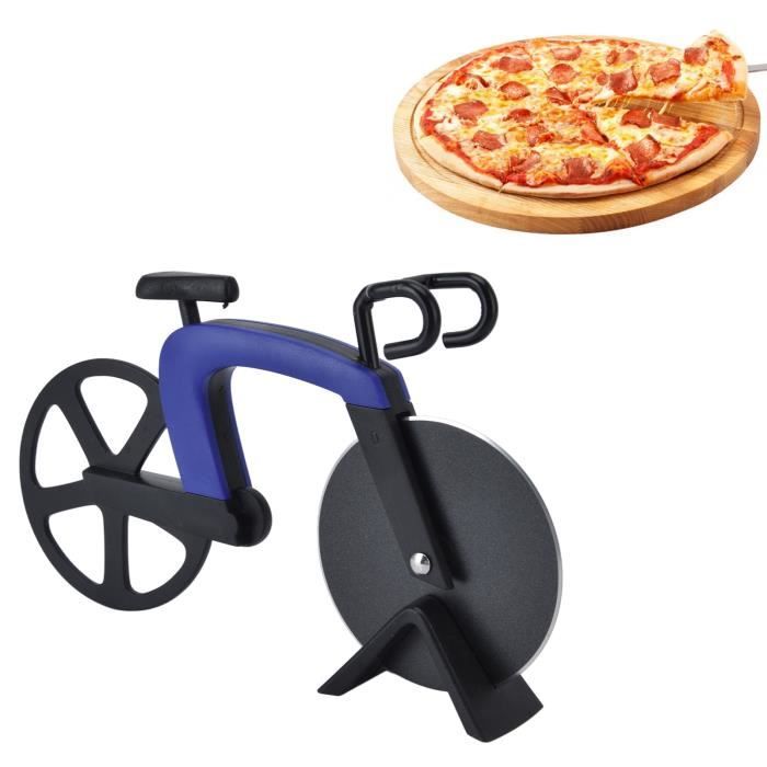 Coupe pizza Pozello en acier et hêtre