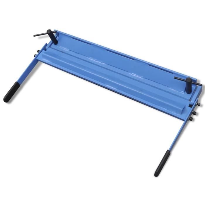 Plieuse Tôle Manuelle KATSU 450mm - Pour Acier 1,2mm Max - Angle 0-90° - Atelier Garage