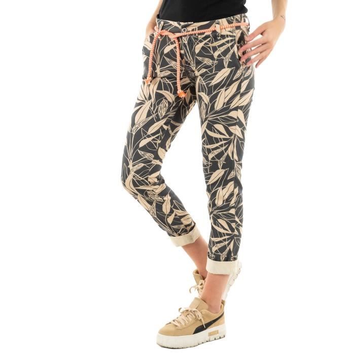 Pantalons please p0ku 3113 ivory Beige Cdiscount Pret a Porter
