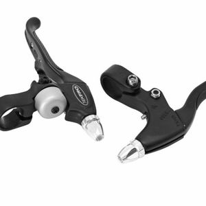 Paire De Leviers De Frein TEKTRO RL 721 – Aluminium Noir Pour VTT Ou Chemin
