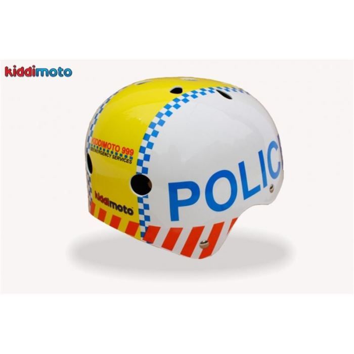 Kiddimoto deals police helmet
