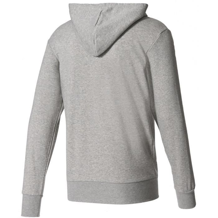 Sweat Shirt ADIDAS ORIGINALS Ess Lin Homme Manches longues Col arrondi Gris Gris Cdiscount Pret a Porter