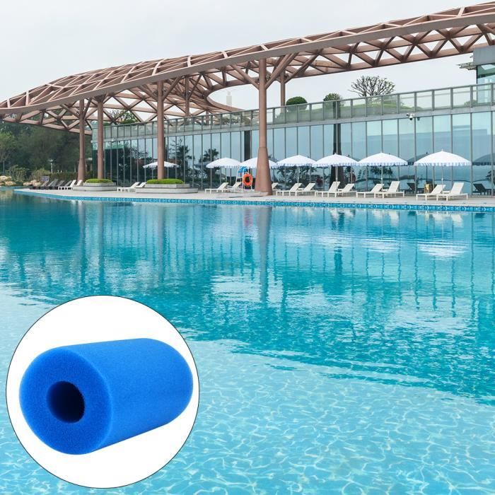 S-Union Lot De 6 Éponges Filtrantes Type S1 Réutilisables Et Lavables Pour Piscine Intex, Spa Et Aquarium - Noir