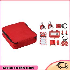 Lot De 12 Dispositifs De Verrouillage Pour Disjoncteur Unipolaire - 120-277V - Pour Sécurité électrique