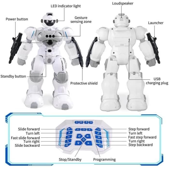 Robot Humanoïde jouet pour enfants (télécommande) - FIFY STORE