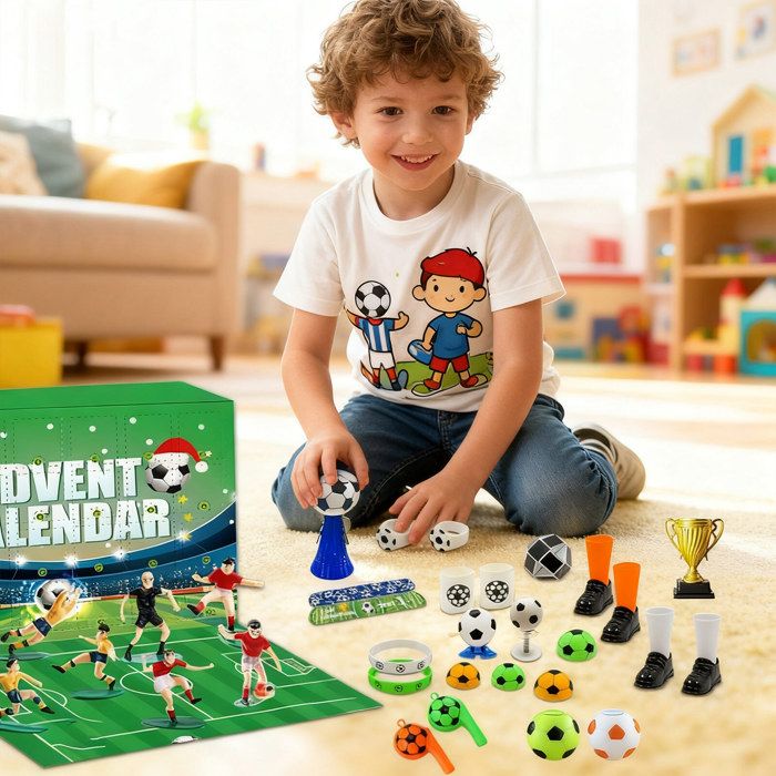 IZoeL Calendrier De L'Avent 2025 Enfant – 24 Figurines Dinosaures Et Carte Surprise, Idéal Pour Garçons De 3 à 8 Ans