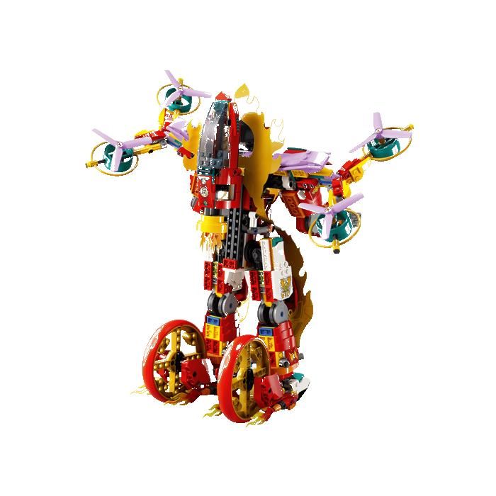 LEGO monkie kid 80057 Le robot Cercle de feu de Nezha Cadeaux Jouets ...