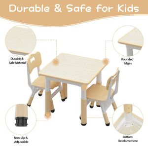Set Table Et 2 Chaises Jardin Enfants 'Quête De Dinosaure' - Quest Leisure, Neuf