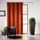 Double rideaux couleur brique