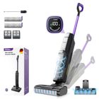 Aspirateur Laveur Sans Fil-Redkey W15-Autonettoyant Nettoyage des bords 6mm avec Réservoir d’eau 910ML, avec Accessoires