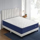 Matelas 160x200 cm INRE, Épais 30cm, Matelas Hybride, Ressorts Ensachés Mémoire de Forme, 7 Zones, Ferme,