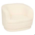 ATMOSPHERA CRÉATEUR D'INTÉRIEUR Fauteuil enfant bouclette blanc - Atmosphera createur d'interieur