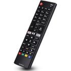 DELAMAN Télécommande - LG - AKB75095308 - Compatible avec TV LCD - Contrôle jusqu'à 10m - Noir