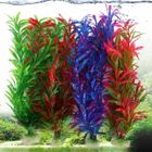 Plantes aquatiques en plastique VVIKIZY - Décoration d'aquarium colorée et réaliste