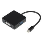 ZUTTA-TECH 3 en 1 Mini DisplayPort Thunderbolt vers HDMI/ DVI/ VGA Display Port Adaptateur Càble pour Mac Book Air, Mac Book Pro, iMac etc.