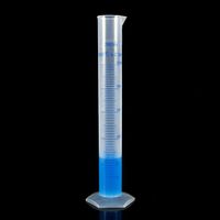 Qiilu cylindre de mesure en plastique Cylindres de mesure Cylindre gradué en plastique de 250 ml