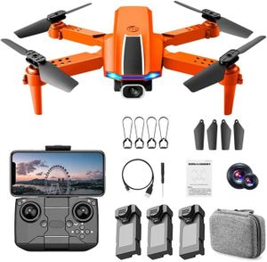 Dragon touch Drone F185 Pro 4k Caméra FPV Drones Télécommande 2.4G 6Axis RC Plia