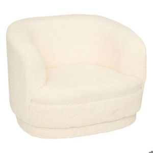 Fauteuil Enfant Atmosphera Motif Tigre - Housse Polyester, Structure Bois, Dimensions 51x42.5x44cm