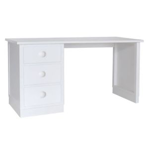 BUREAU  Bainba - Bureau enfant socle avec caissons de rangement 120 cm