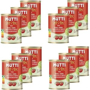Concentré de tomate double MUTTI : la boite de 140g à Prix Carrefour