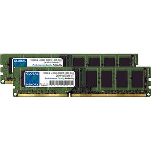 MÉMOIRE RAM 16Go (2 x 8Go) DDR3 1333MHz PC3-10600 240-PIN DIMM