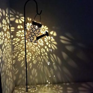 LAMPION Lumières De Douche De Jardin Solaire Motif De Fleu
