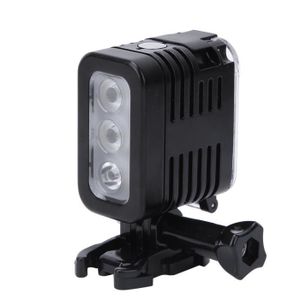 Docooler Shoot XTGP253 Lampe LED de Plongée Portable 3 Modes déclairage 30m Étanche Batterie Rechargeable Intégrée de 1200mAh pour GoPro Hero 7/6/5/4 pour Les Caméras d’Action SJCAM Xiaomi Yi Sports 