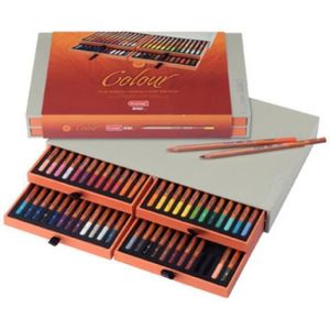 Bruynzeel Expression, boîte métallique avec 12 crayons de couleur