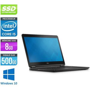 ORDINATEUR PORTABLE Pc portable Dell E7450 - i5 - 8Go - 500Go SSD - Wi