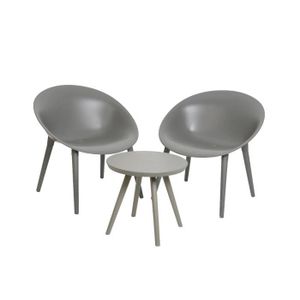 Salon Bas De Jardin Plastique 2 Place S Achat Vente Salon Bas