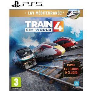 JEU PLAYSTATION 5 Simulation - Train Sim World 4 Deluxe - PS5 - Jeu - PEGI 7+