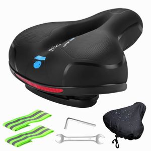 SELLE - TIGE DE SELLE Selle Vélo Ultra Confortable, Selle de Vélo Ergonomique, Siège de Vélo Universelle pour VTT Vélo de Route Bicyclette