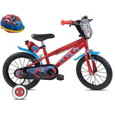 Vélo pour enfants Spidey - Garçons - 14 pouces - Blauw