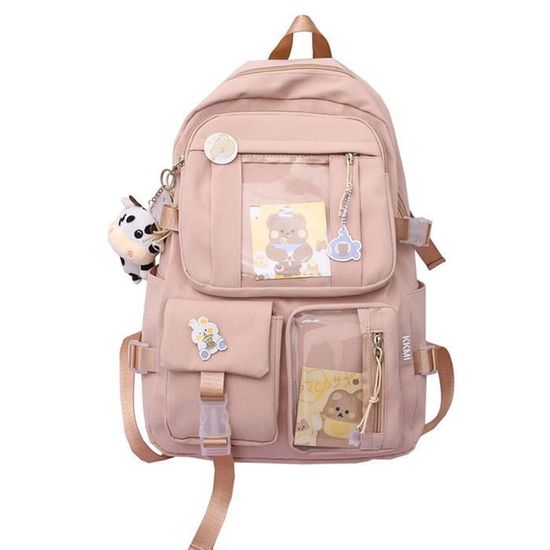 Sac à Dos Mignon Pour Femmes, Sac D'école Pour étudiantes, Mode Kawaii