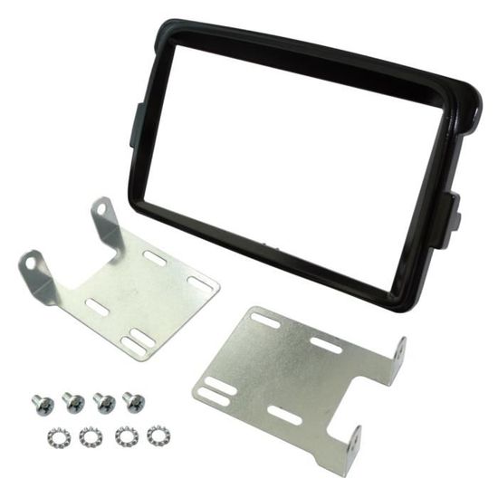 AERZETIX C40987 Mascherina Adattatore 2 DIN Per Autoradio In Plastica Nera, Compatibile Con Dacia Dokker/Duster/Lodgy/Sandero (2012-2013+) - 4