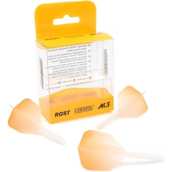 Tige de fléchettes et ailettes intégrées Forme Standard-Grande Aile ...