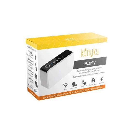 Contrôleur Wi-Fi Konyks eCosy pour radiateurs électriques à fil pilote