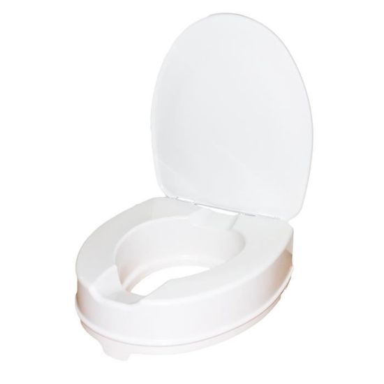 rehausseur wc hauteur 10 cm avec abattant ataptable aux toilettes cdiscount sante mieux vivre